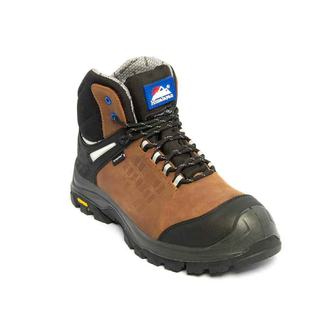 Himalayan Vibram 5704 Composite, Waterproof Brown Safety Boot