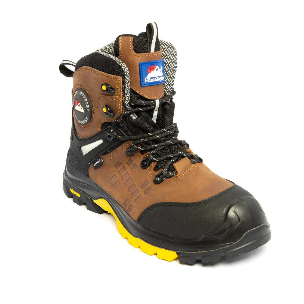 Himalayan Vibram 5802 Composite, Waterproof Brown Safety Boot
