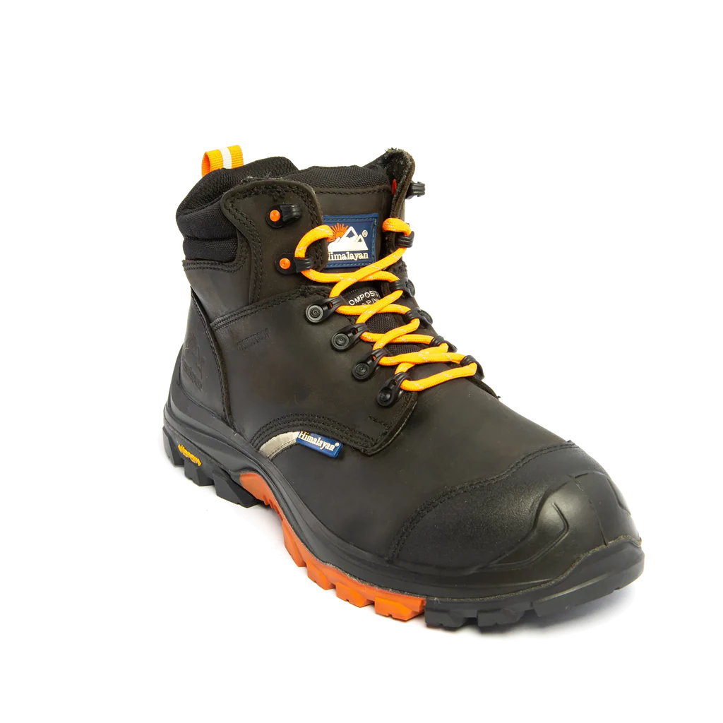Himalayan Vibram 5601 Composite Waterproof Reflecto Black Safety Boot