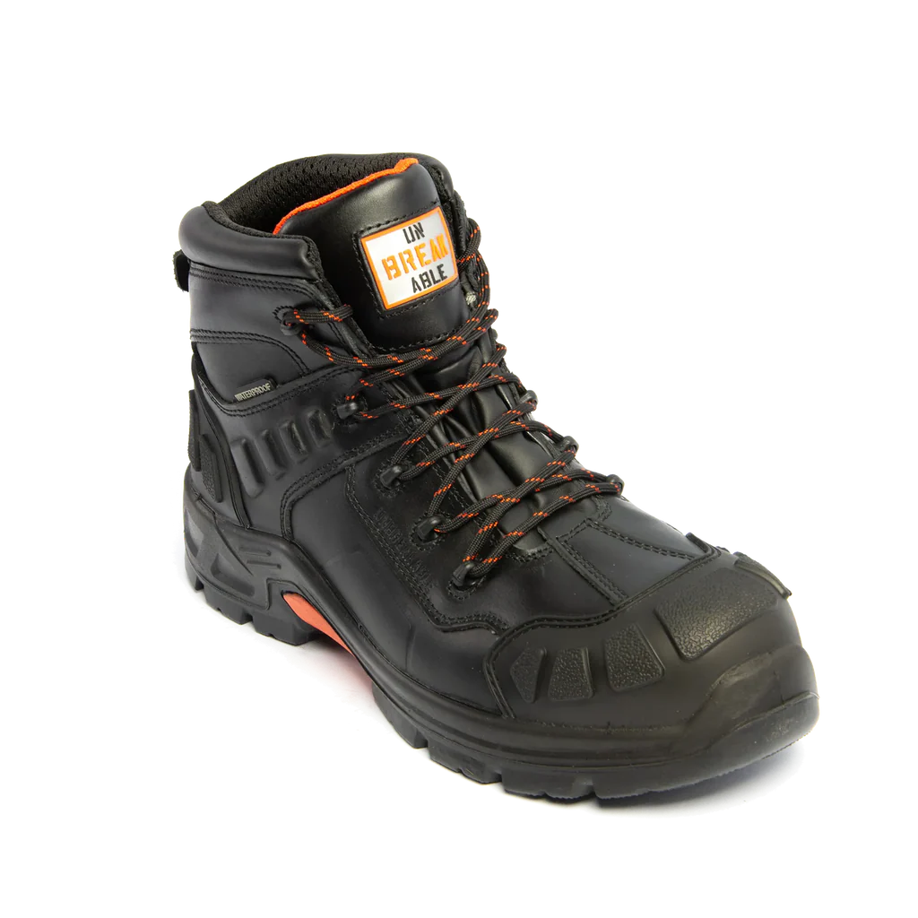 Unbreakable U122 Hurricane2 Black Waterproof Composite Safety Boot
