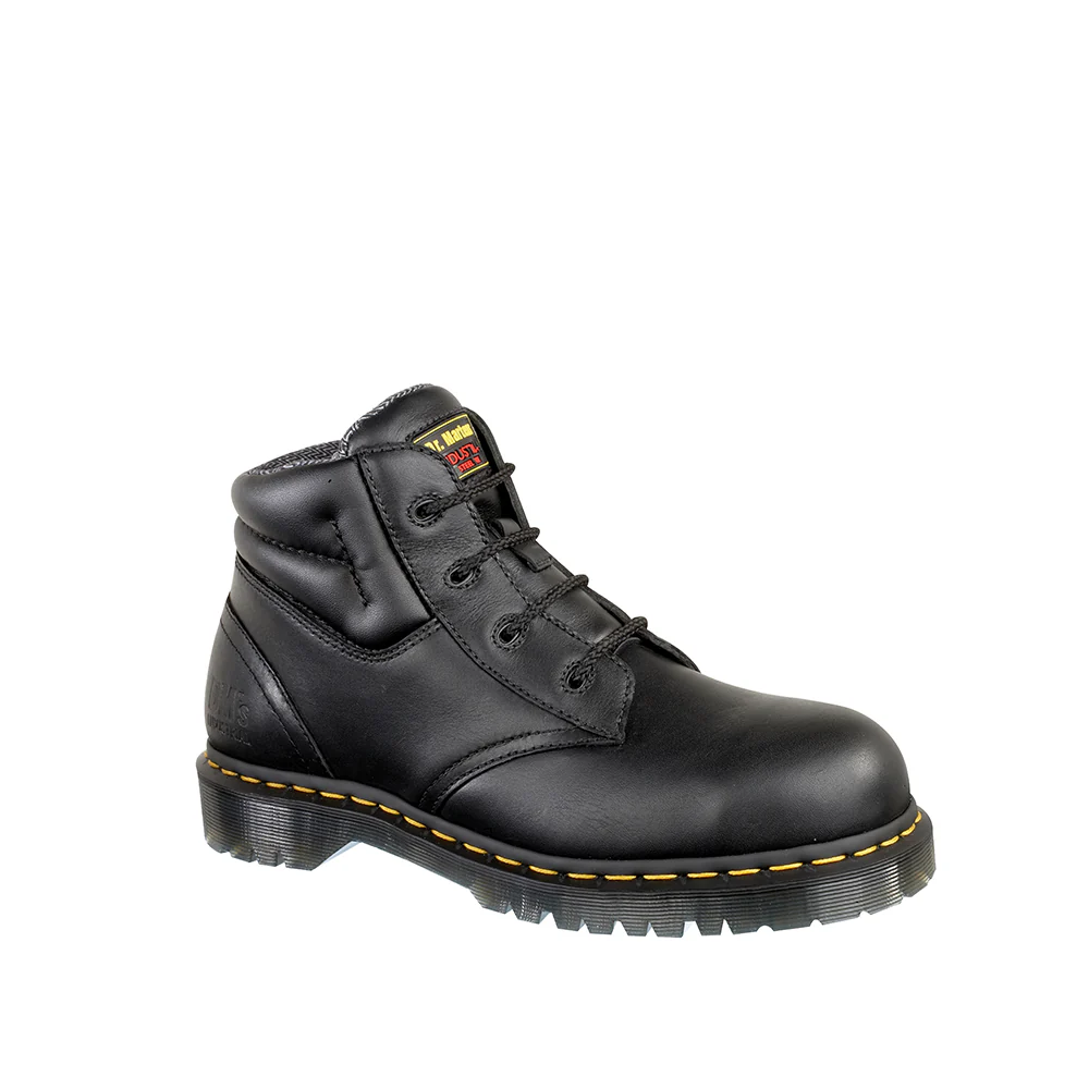 Dr Martens 6632 ICON 7B09 SB/SRA Black Leather Safety Boot