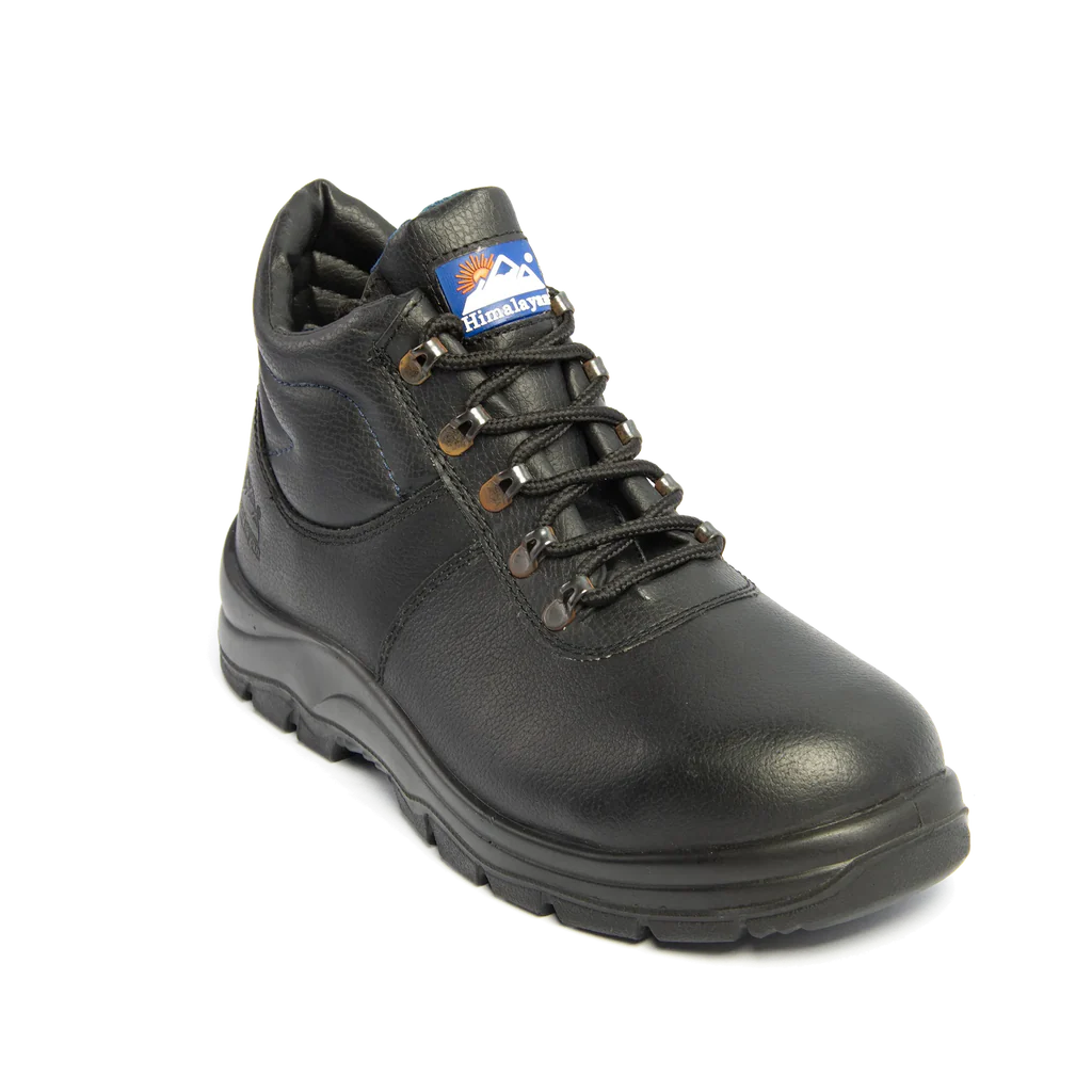 Himalayan 1400 S3/SRC Black Leather Safety Boot