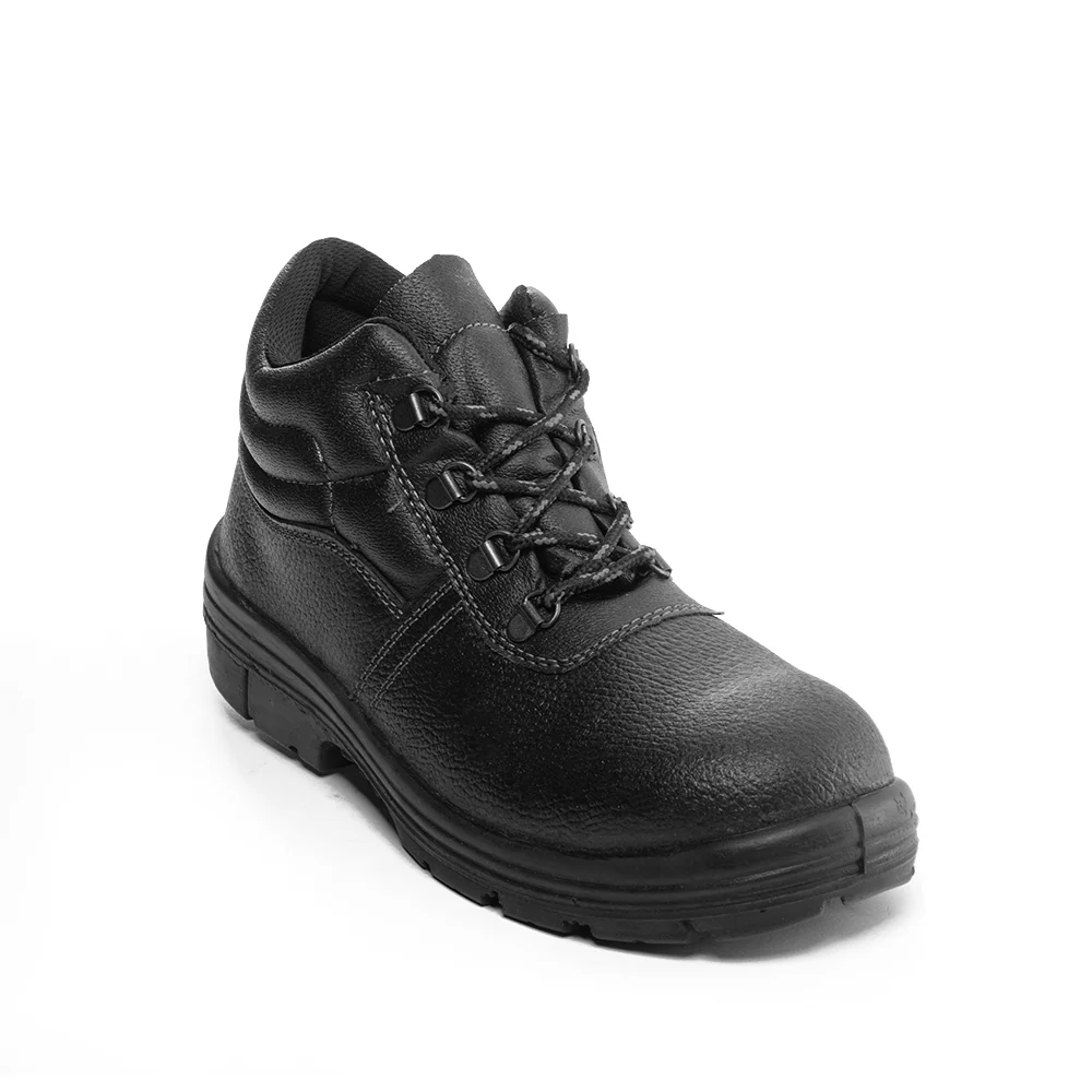 Himalayan 1415 S1P/SRC Black Leather Safety Boot