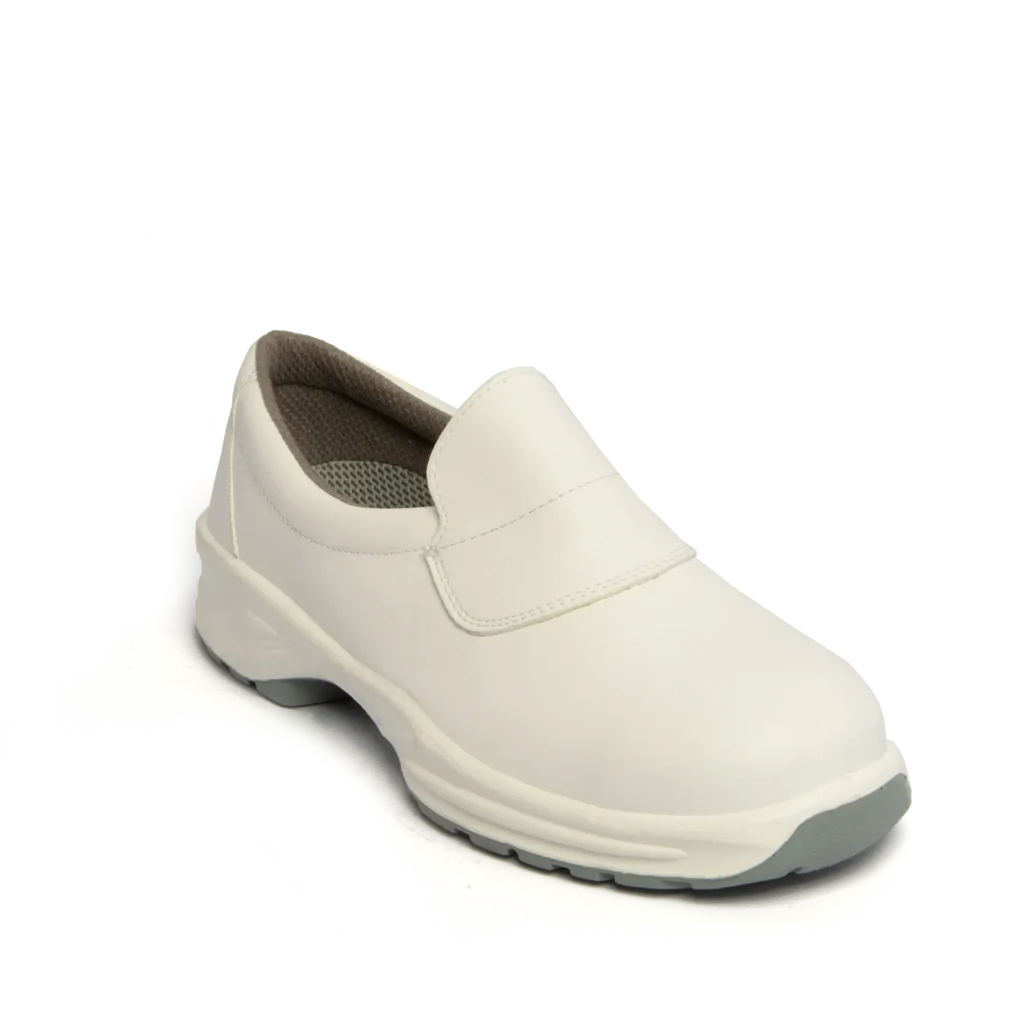 Himalayan 9950 S2/SRC White Microfibre Slip-On Safety Shoe
