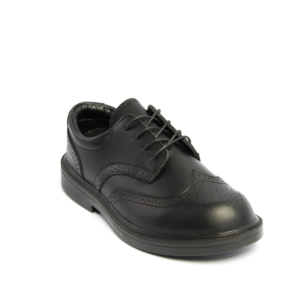Himalayan 9810 S1P/SRC Composite Black Executive Leather Brogue Safety Shoe