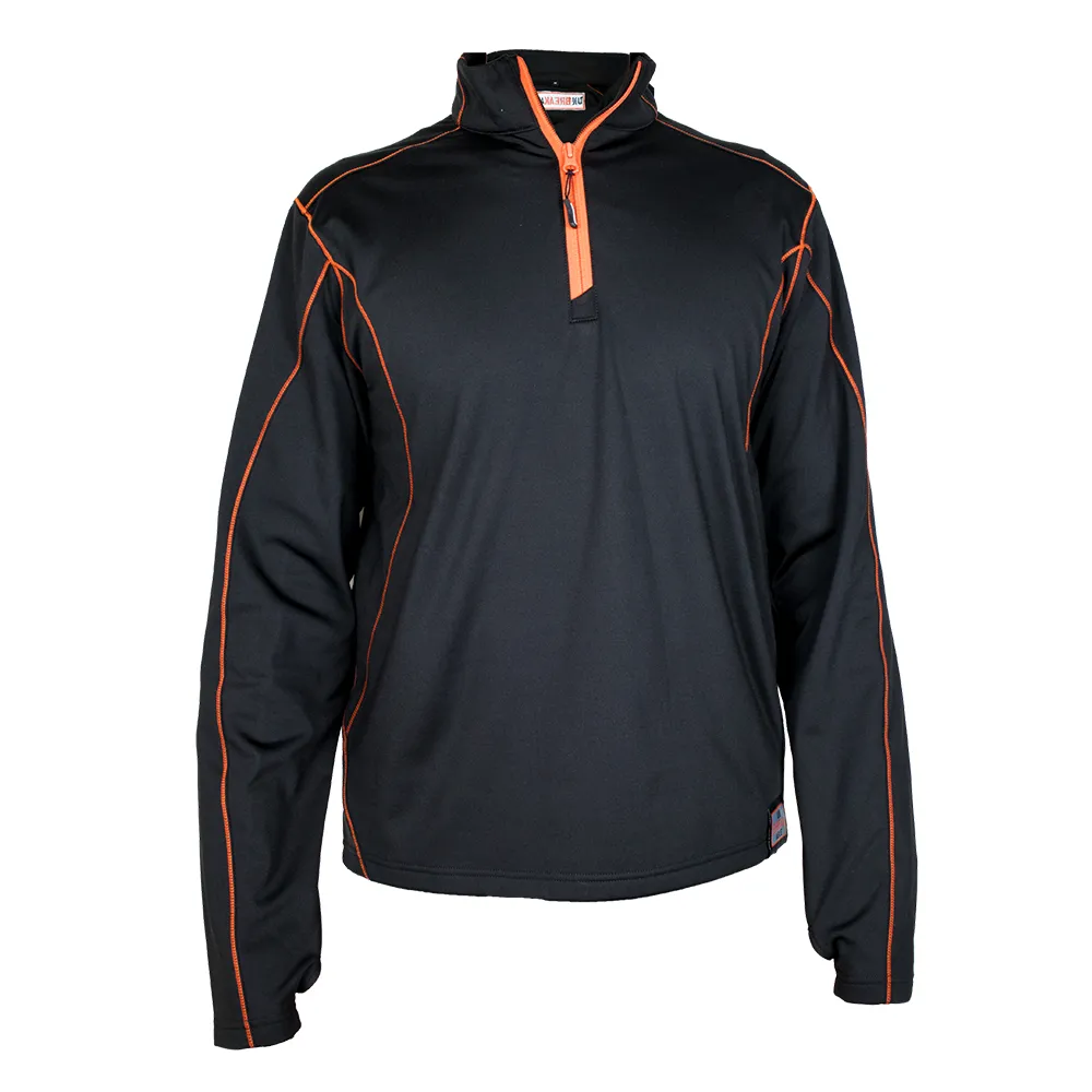 Unbreakable U401 Stamford Black/Orange Trimmed Microtech Shirt